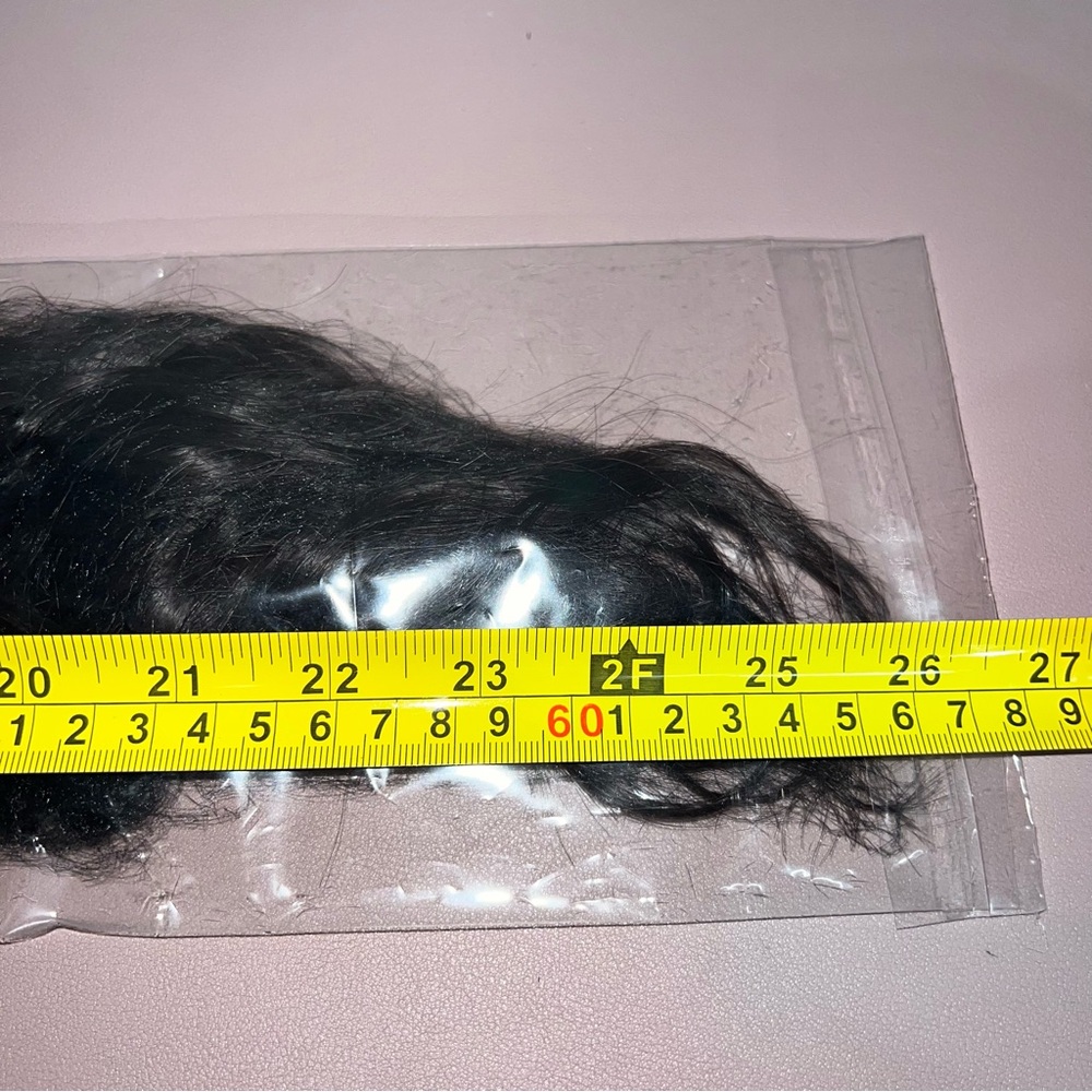 Wavy 26 in‎ Ponytail Synthetic Ponytail Hair Extensions Natural Black - Picture 8 of 9